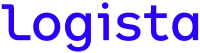 Logista logo in blue